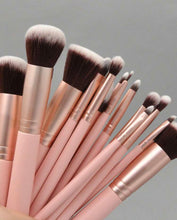 Load image into Gallery viewer, Pink Baby Brush Set 14pc
