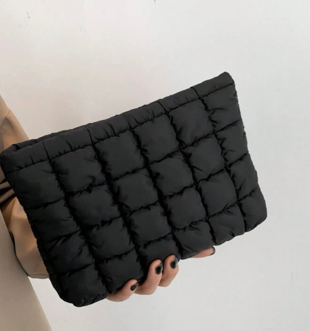 Black Puffer Bag